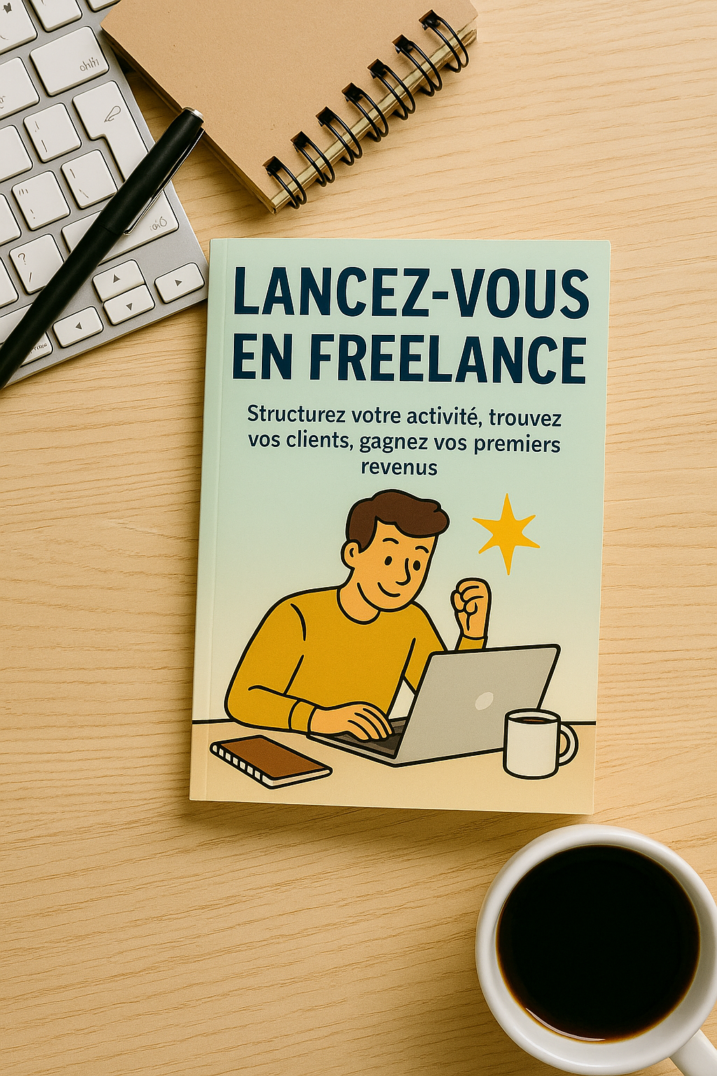 Lancez vous en Freelance - Structurez votre activité, trouvez vos clients, gagez vos premiers euros !