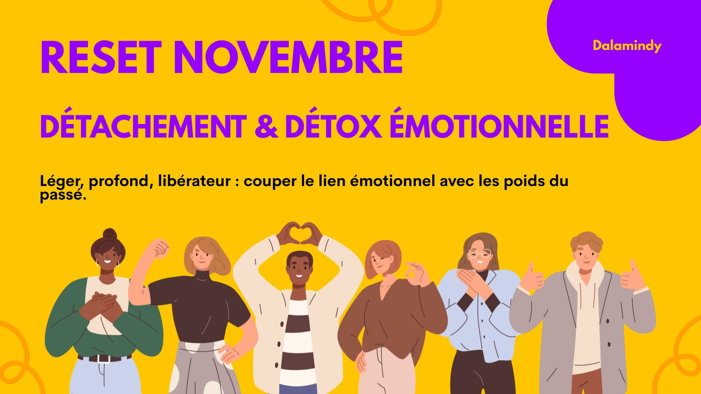 🍂 Reset Novembre — Détachement & détox émotionnelle