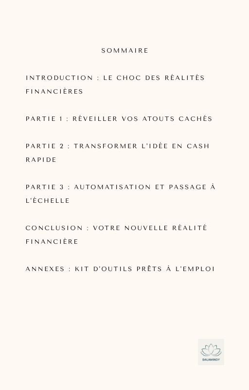 🚀 GÉNÉREZ 500€ DE PLUS CE MOIS-CI - MÊME SANS PRODUIT NI COMMUNAUTÉ ! *La méthode CASH-30 validée par 87% des utilisateurs - Garantie "Résultats ou Remboursé"*